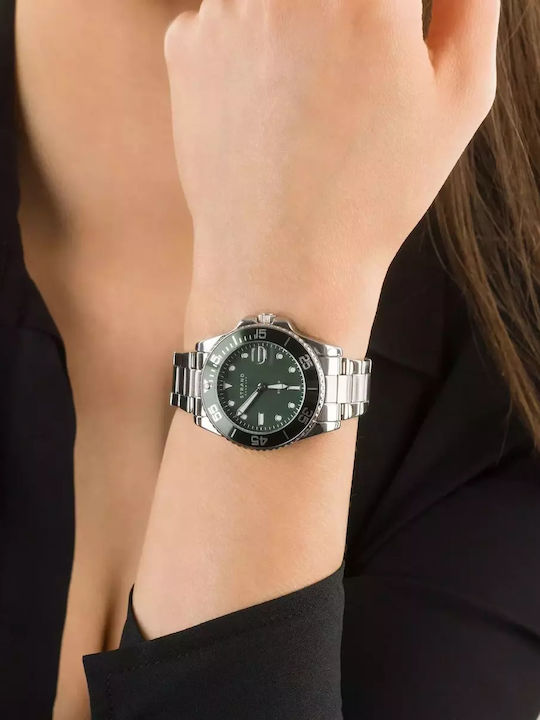 Strand by Obaku Women's Watch with Gold Metal Bracelet