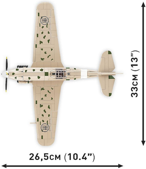 Cobi Historical Collection Plastic Blocks World War Ii Macchi C.202 Folgore Cobi-5760