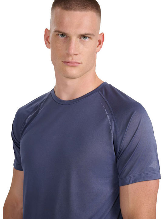 Functional Αθλητικό T-shirt Μπλε