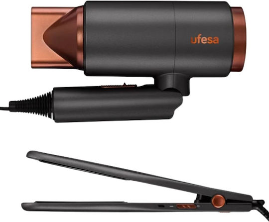 Uscător de păr Ufesa My Glamour Set 2200,0 W 3 trepte de putere pentru călătorii