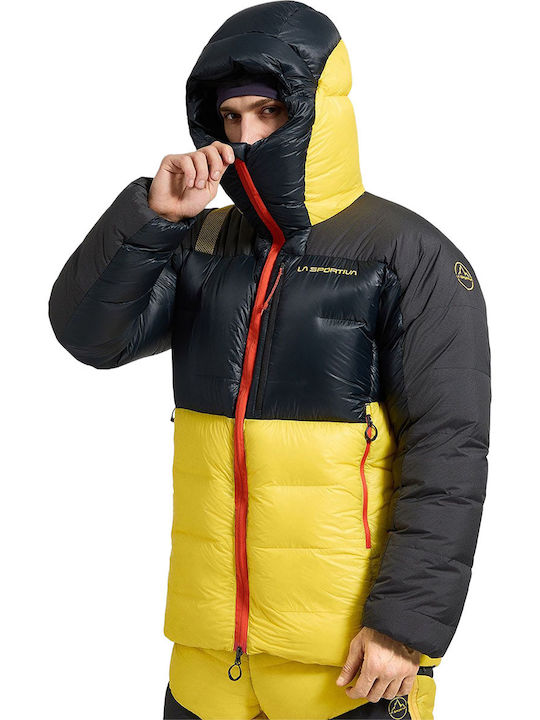 Olympus Tech Winter Jacke Parka Winddicht Schwarz