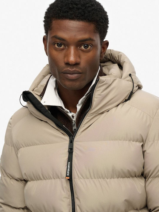 Superdry Jacket Puffer Twig Beige