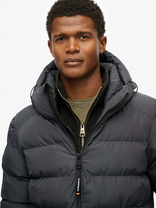 Winter Jacket Puffer Ebony