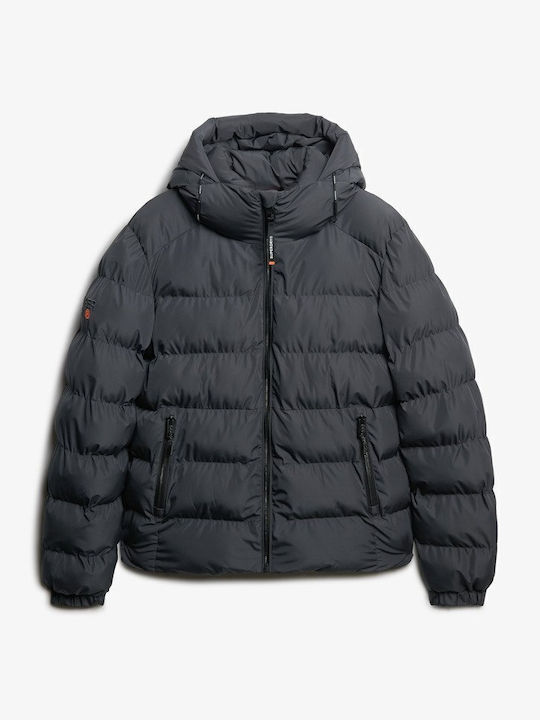 Winter Jacket Puffer Ebony