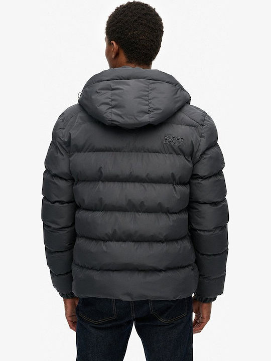 Winter Jacket Puffer Ebony