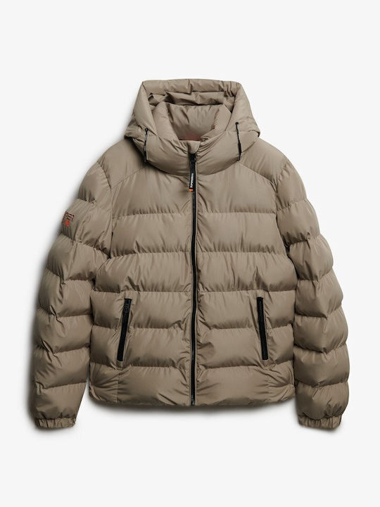 Χειμωνιάτικο Μπουφάν Puffer Twig Beige