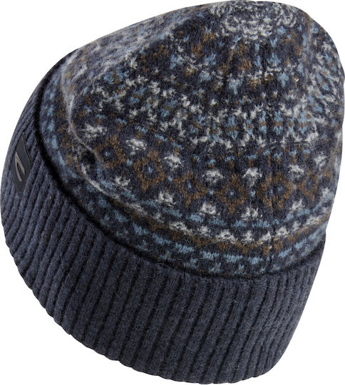 Beanie Beanie Knitted in Navy Blue color