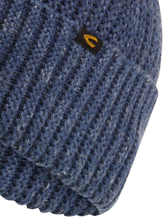 Beanie Ανδρικός Σκούφος Πλεκτός σε Μπλε χρώμα