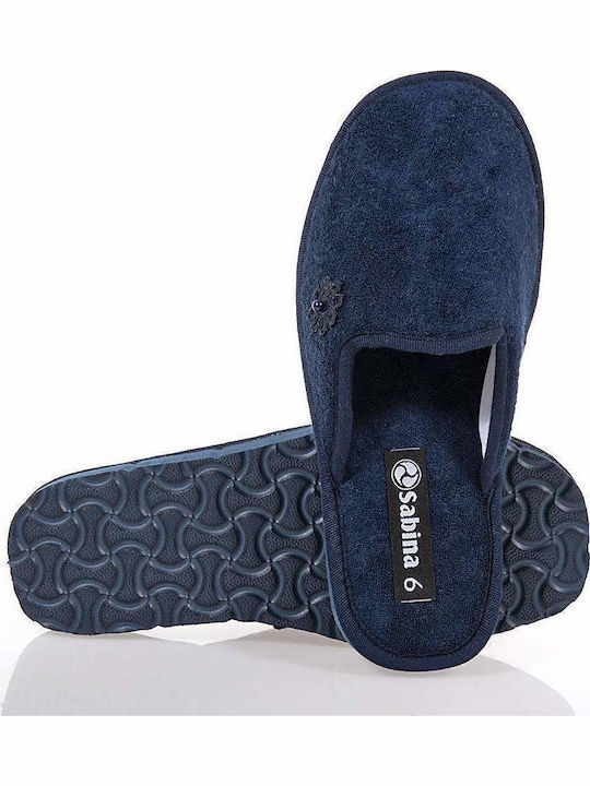 Sabina Slippers Blue