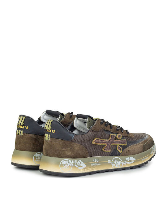 Ανδρικά Sneakers Πράσινο-καφέ
