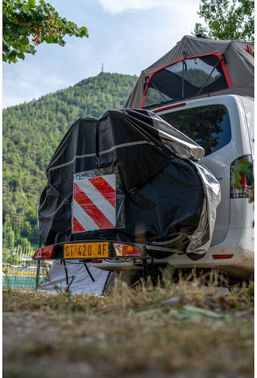 Lampa Cover for 3 Bikes Tow Bar Rack Tow &park Bike Cover Nordrive 190x50x130cm
