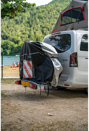 Lampa Cover for 3 Bikes Tow Bar Rack Tow &park Bike Cover Nordrive 190x50x130cm