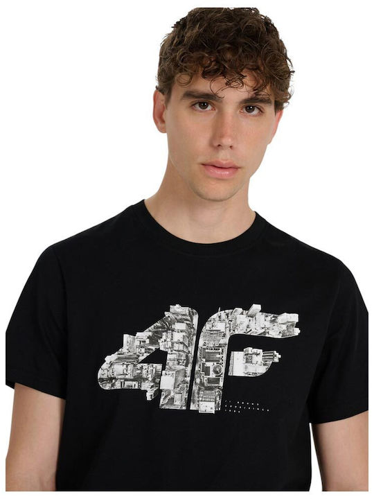 T-shirt Μαύρο
