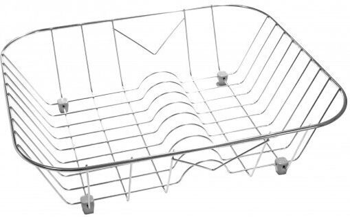 Sanitec Νο6 Στραγγιστήρι Γούρνας Inox Ασημί 36x32cm