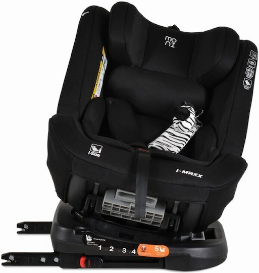 Moni I-maxx Καθισματάκι Αυτοκινήτου i-Size με Isofix Midnight Black