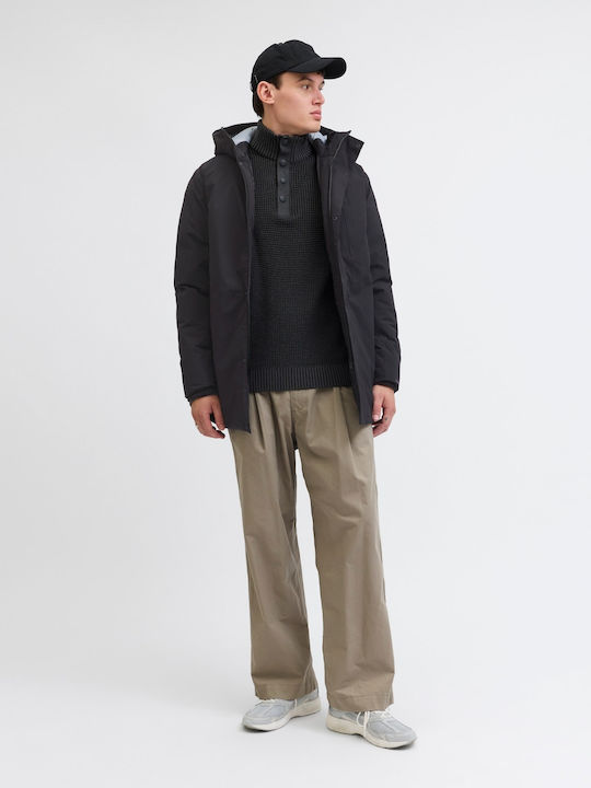 Winter Jacke Parka Black