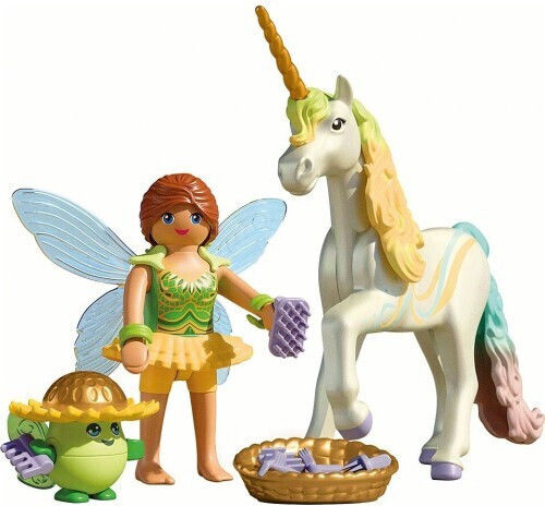 Playmobil Rainbow Flower with Fairy за 4-10 години