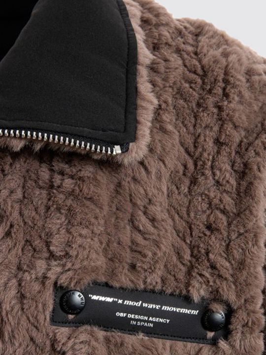 Jacke Braun