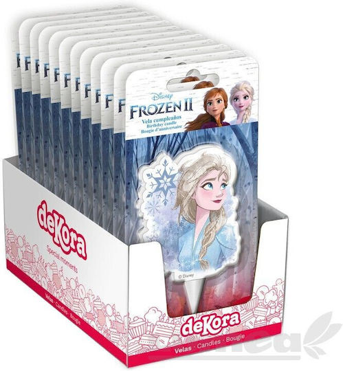 Frozen Ii 2d Birthday Candle Dekora