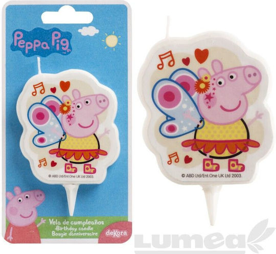 Peppa Pig Geburtstagskerzen Dekora