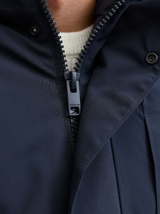 Winter Jacke Parka Blue Navy