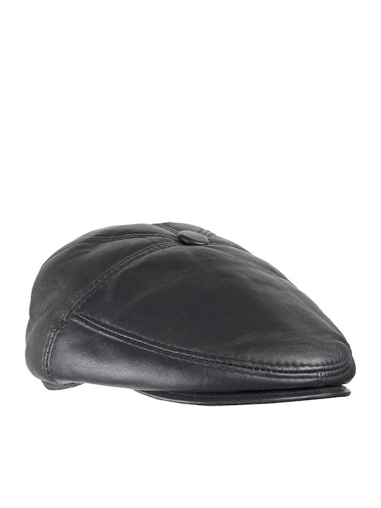 Infinity Flat Cap Black