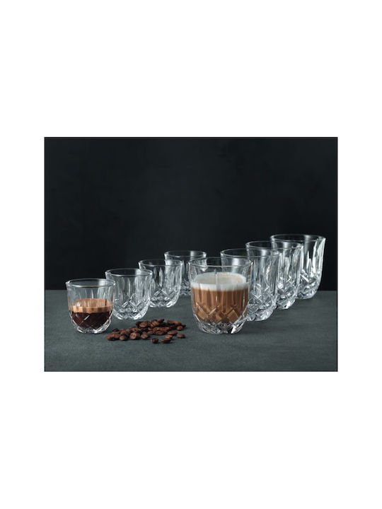 Nachtmann Set Gläser Kaffee/Freddo aus Kristall 8Stück