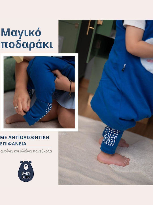 Baby Bliss Зима Спален чувал с крачета 2.5 Тог Penguin Blue