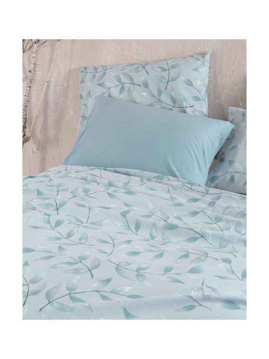 Rythmos Demetra Pillowcase Set with Envelope Cover Mint 50x70cm.
