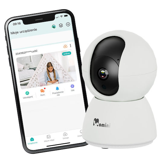 Momini KidLook Baby Monitor with Two-way Communication