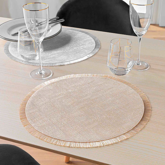 Douceur d'Intérieur Σουπλά Χρυσό 38x38cm Douceur d'Intérieur Σουπλά Χρυσό 38x38cm