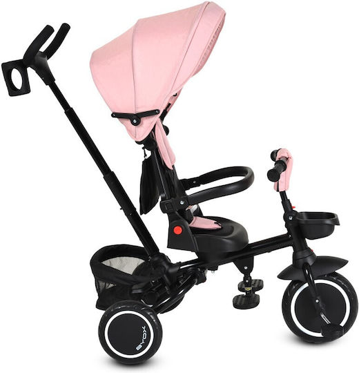 Byox Cruz Foldable and Convertible Kids Tricycle for 1-6 Years Pink