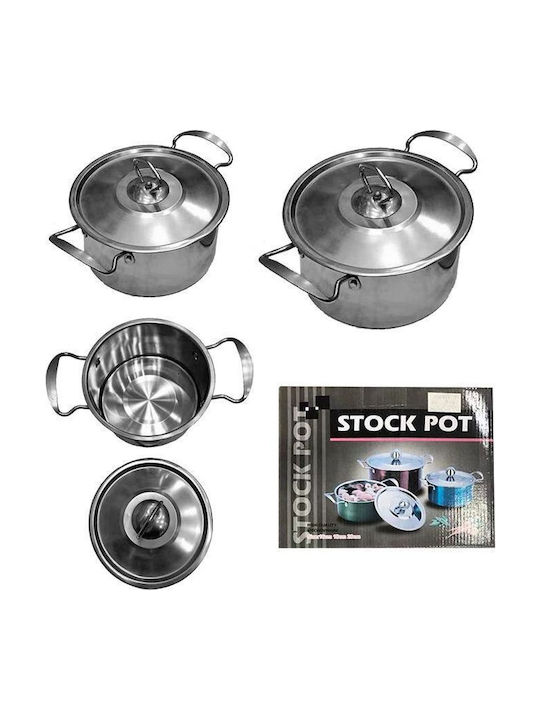 HOMie Set de oale din oțel inoxidabil Multicolour 101905 10-905 3buc
