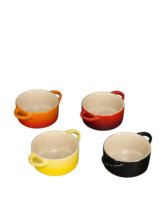 Le Creuset Feuer und Flamme Cast Iron Pots Set 4 Pieces