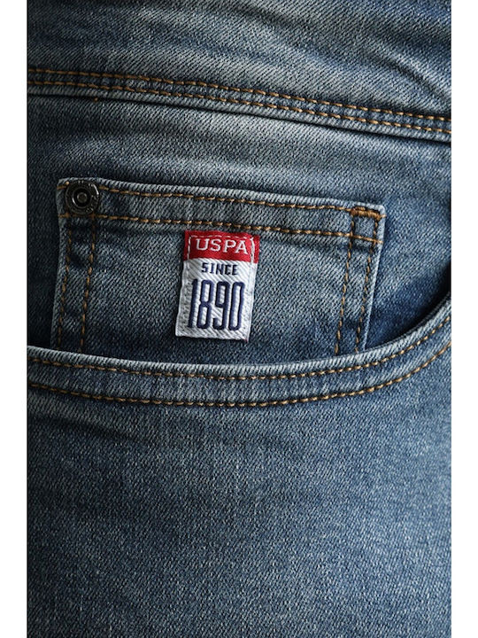 Roma Herren Jeanshose mit Slim Passform Blue Denim