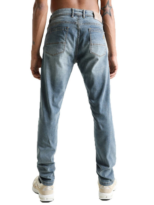 Roma Herren Jeanshose mit Slim Passform Blue Denim