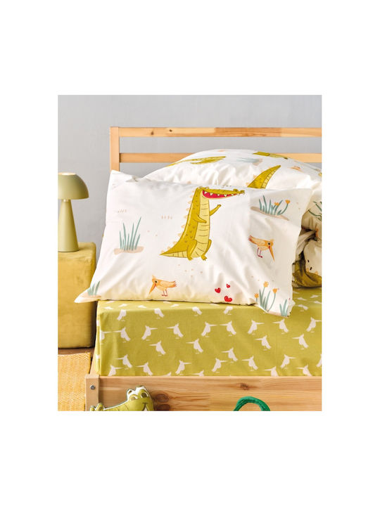 Kentia Kinderdecke Einzel Cocordilo Multi 160x240cm