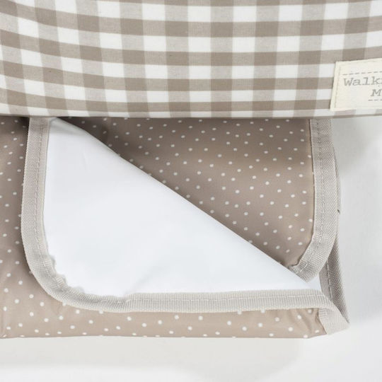 Walking Mum Backpack Diaper Bag Caetana Beige 28x37x12cm