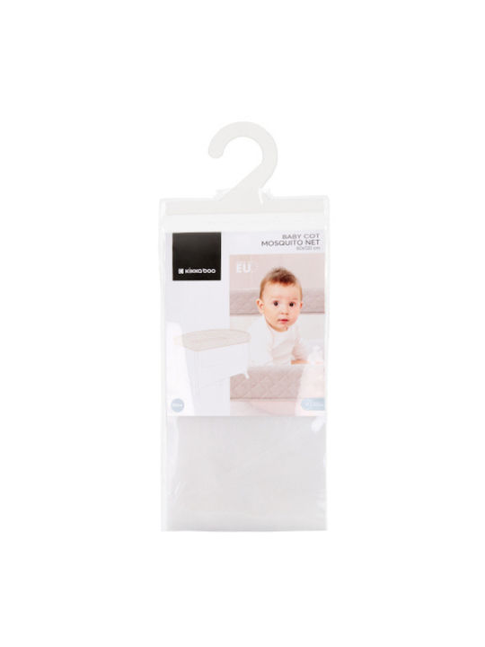 Kikka Boo Mosquito Net Playpen Tulle 41108040093 with Elastic White 120x60cm