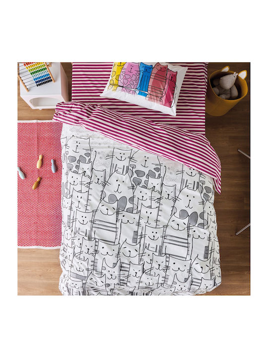 Kentia Kids Cotton Pillowcase Set 50x70cm Multi