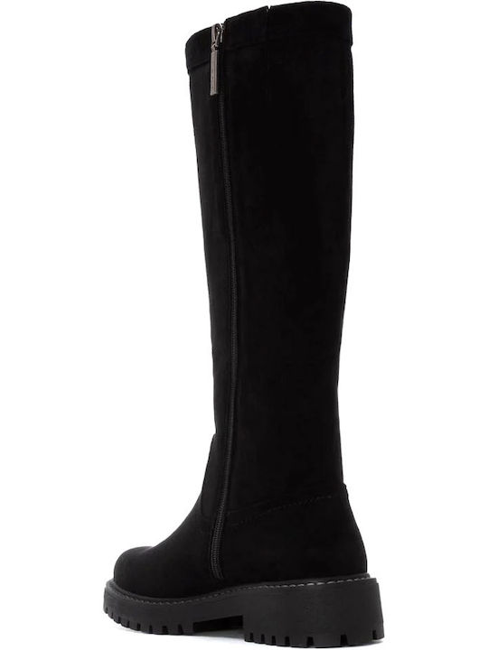 Suede Women's Boots Black