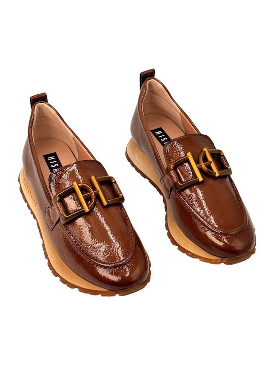 Γυναικεία Loafers σε Καφέ Χρώμα