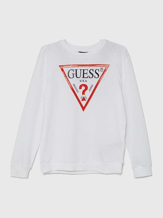 Kids Long-Sleeved White Blouse