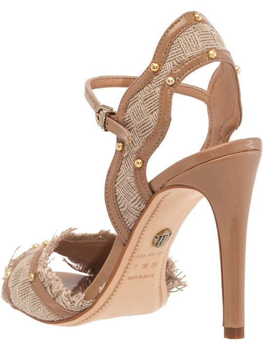 Sandalen Beige