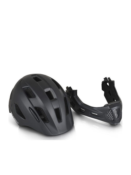 Byox Kids Full Face Helmet for Downhill Bike Black