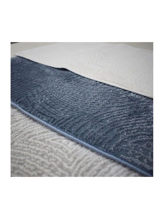 Eurofil Teppich Rechteckig Synthetisch,Polyester/Cotton/Leather Gray