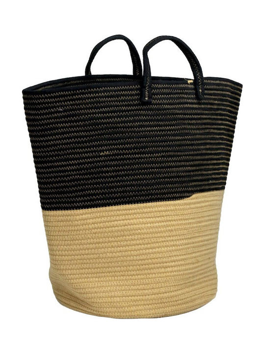 Viosarp Coș decorativ Din paie Beige 39x44buc