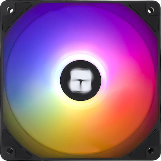 Thermalright TL-C12C-S Вентилатор за кутия 120mm (1550rpm / 66.17cfm) с ARGB осветление и свързване 4-изводна ШИМ
