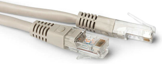 Redled U/UTP Cat.6 (Gigabit) Καλώδιο Δικτύου Ethernet 0.5m Λευκό