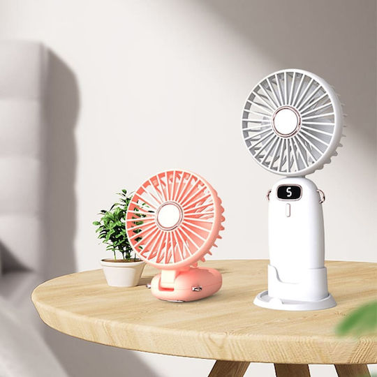 Redled Ανεμιστηράκι Χειρός 5W Λευκό 29695